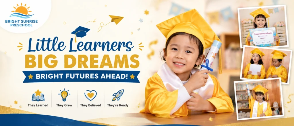 Bright Sunrise preschool graduation day San Jose