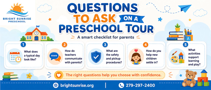 Questions to ask preschool tour