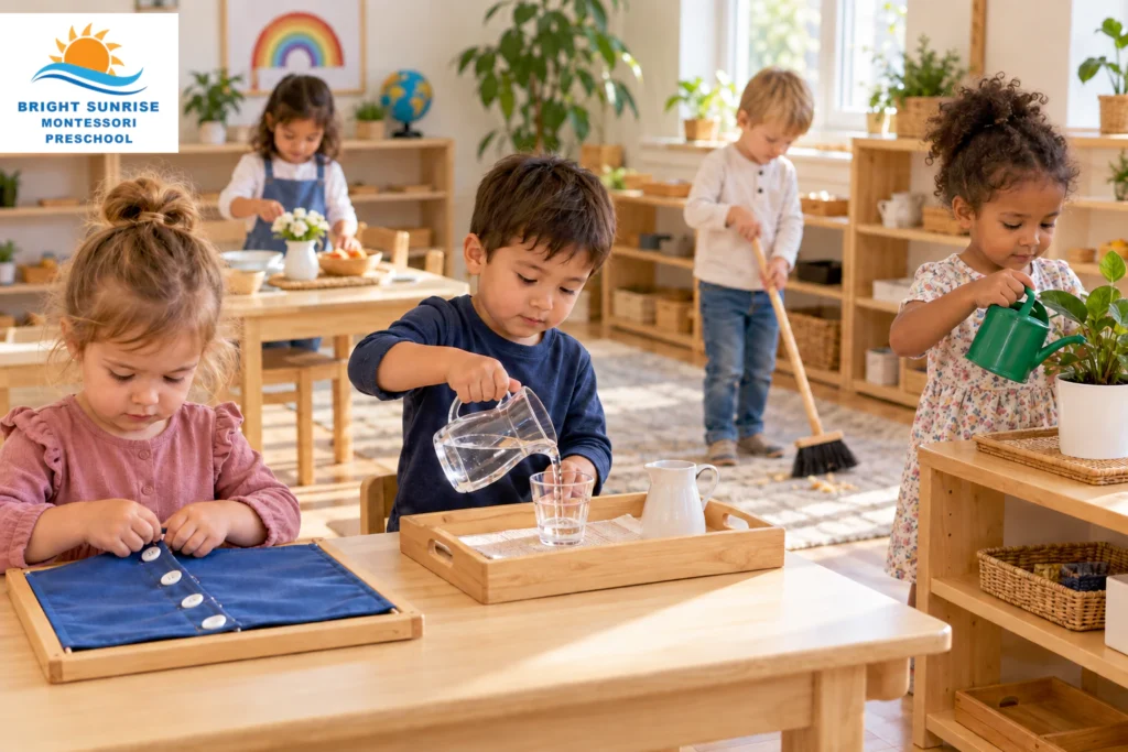 Practical Life Skill in_Montessori